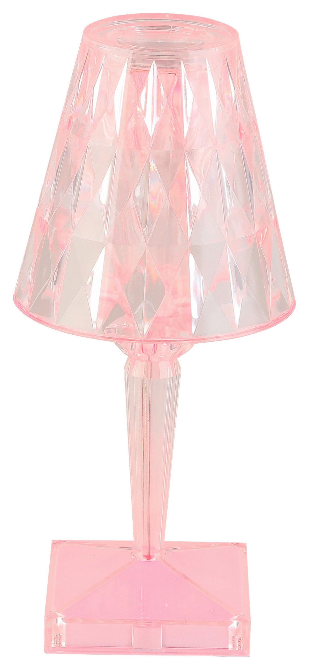 Led Asztali Lámpa Tulio - áttetsző, műanyag (12/26cm) - Modern Living