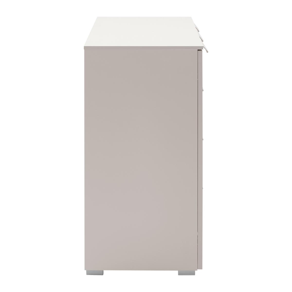 Kommode Briona Champagnerfarben - Champagner, KONVENTIONELL, Holzwerkstoff/Metall (120/80/42cm) - Premium Living