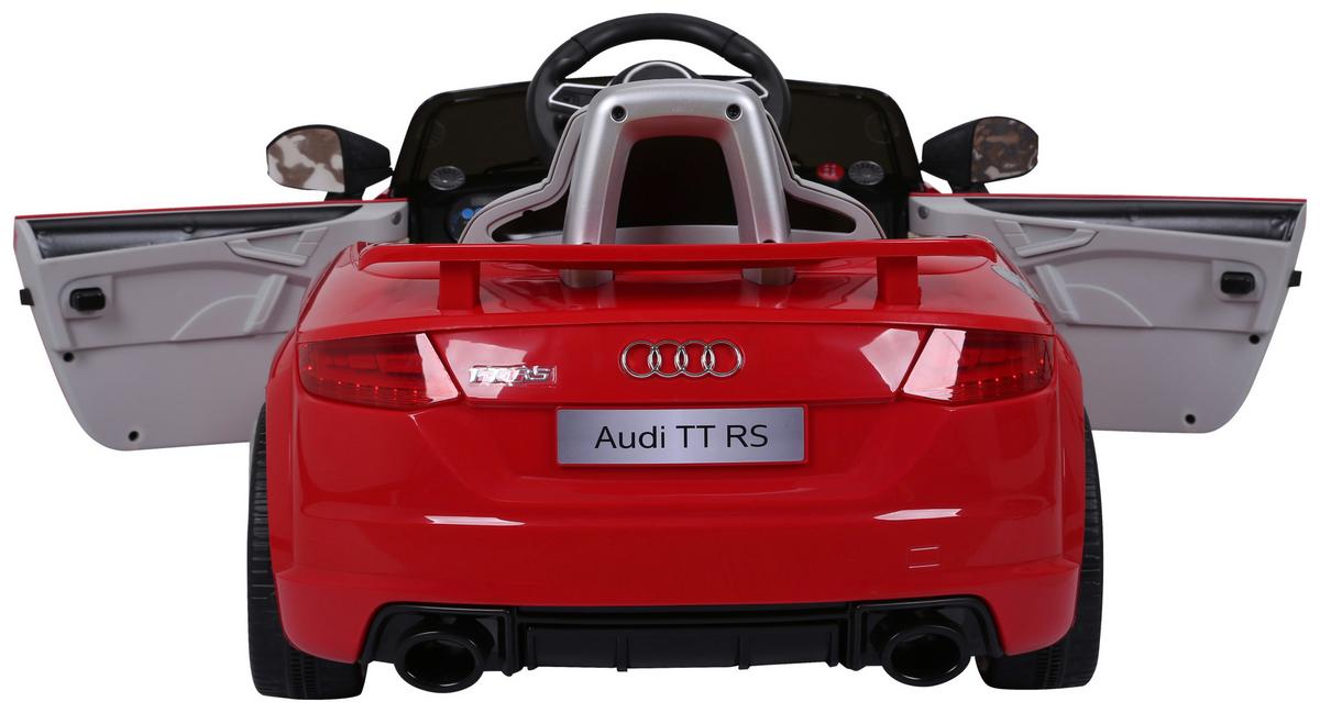 ELEKTRYCZNE AUTO DLA DZIECI RIDE ON AUDI TT - czerwony, Konventionell, tworzywo sztuczne (103/62/43,5cm)