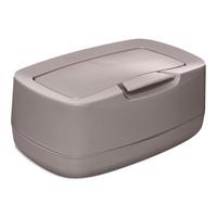PUDEŁKO NA WILGOTNE CHUSTECZKI FEUCHTTÜCHER-BOX - szarobrązowy, Basics, tworzywo sztuczne (21/13/9cm) - Bebe Jou