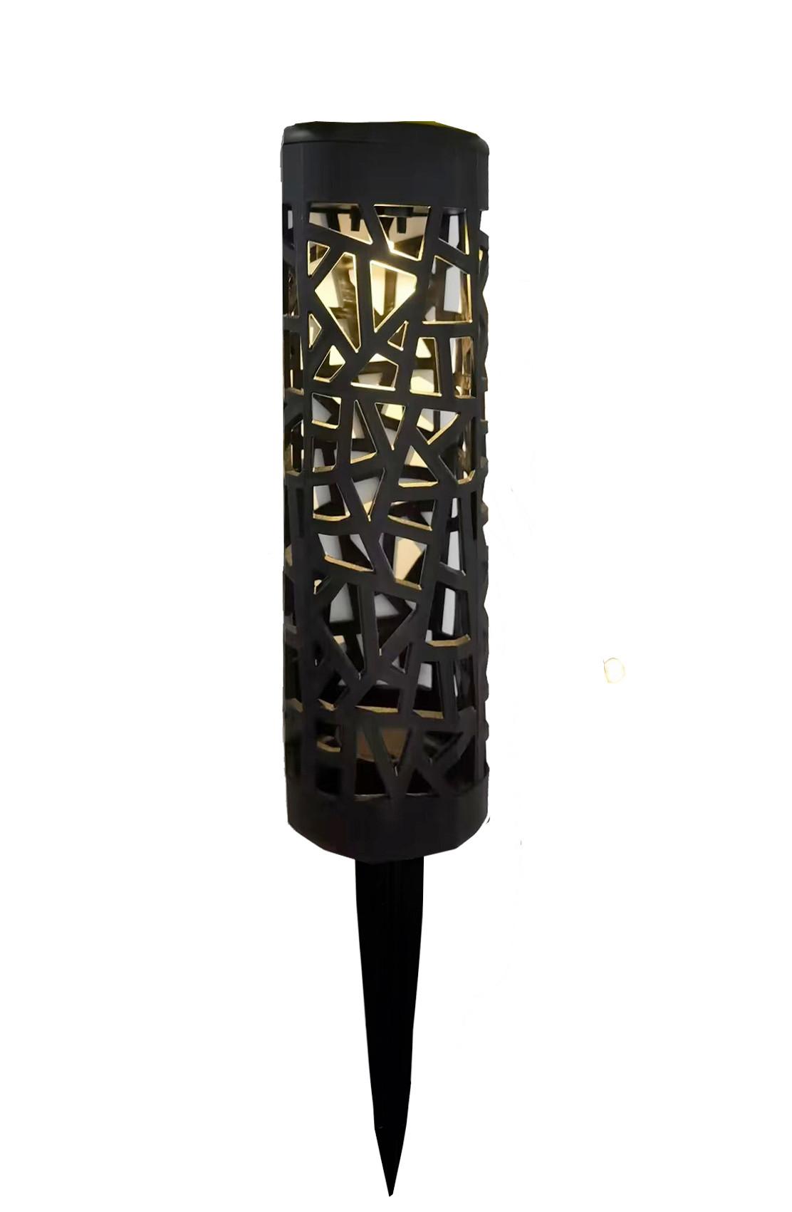 Lampă solară KÖRM - negru, Trend, plastic (6/33cm) - Modern Living