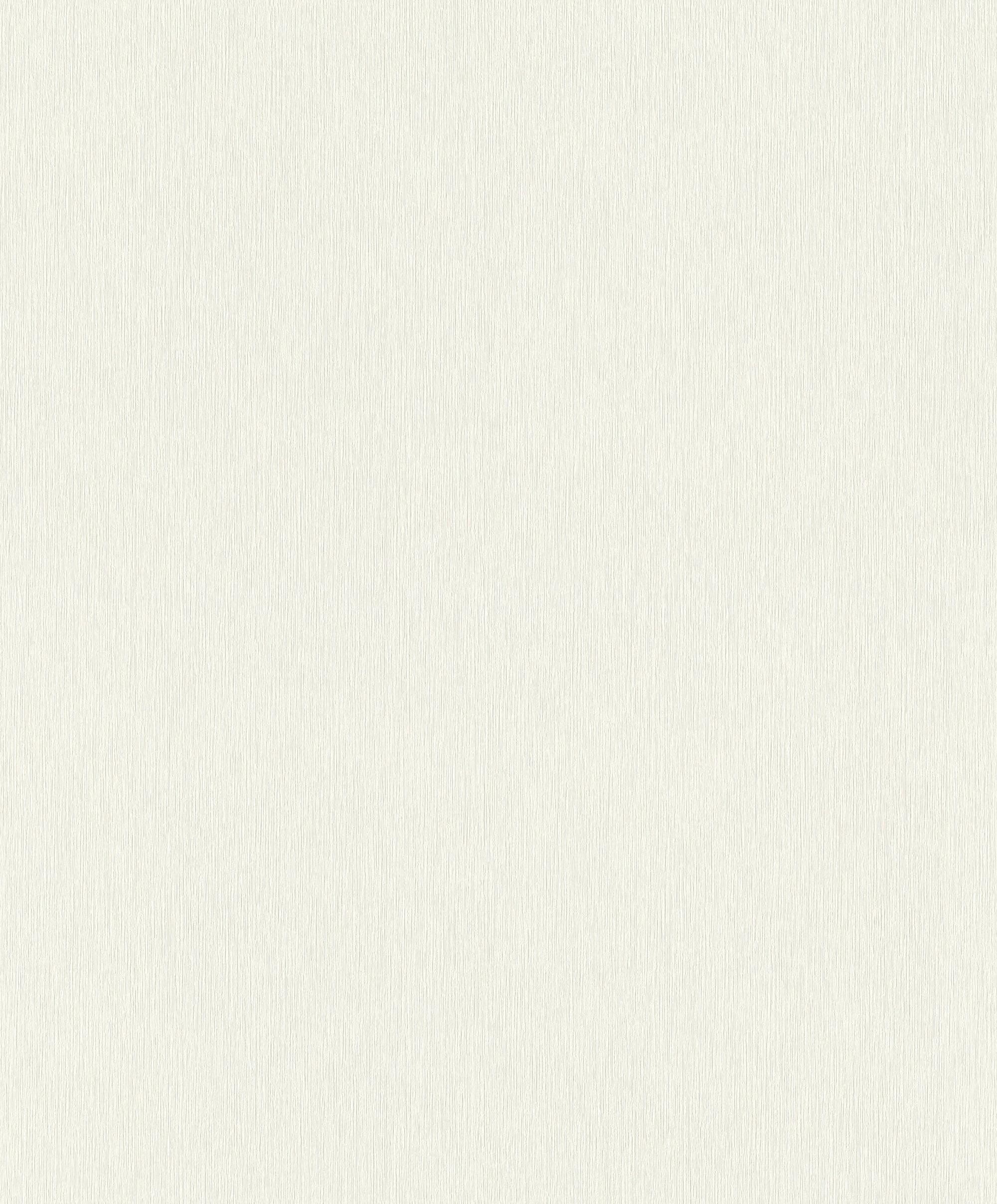 Tapete Uni Weiß - Weiß, Basics, Textil (600/53cm) - Tesa