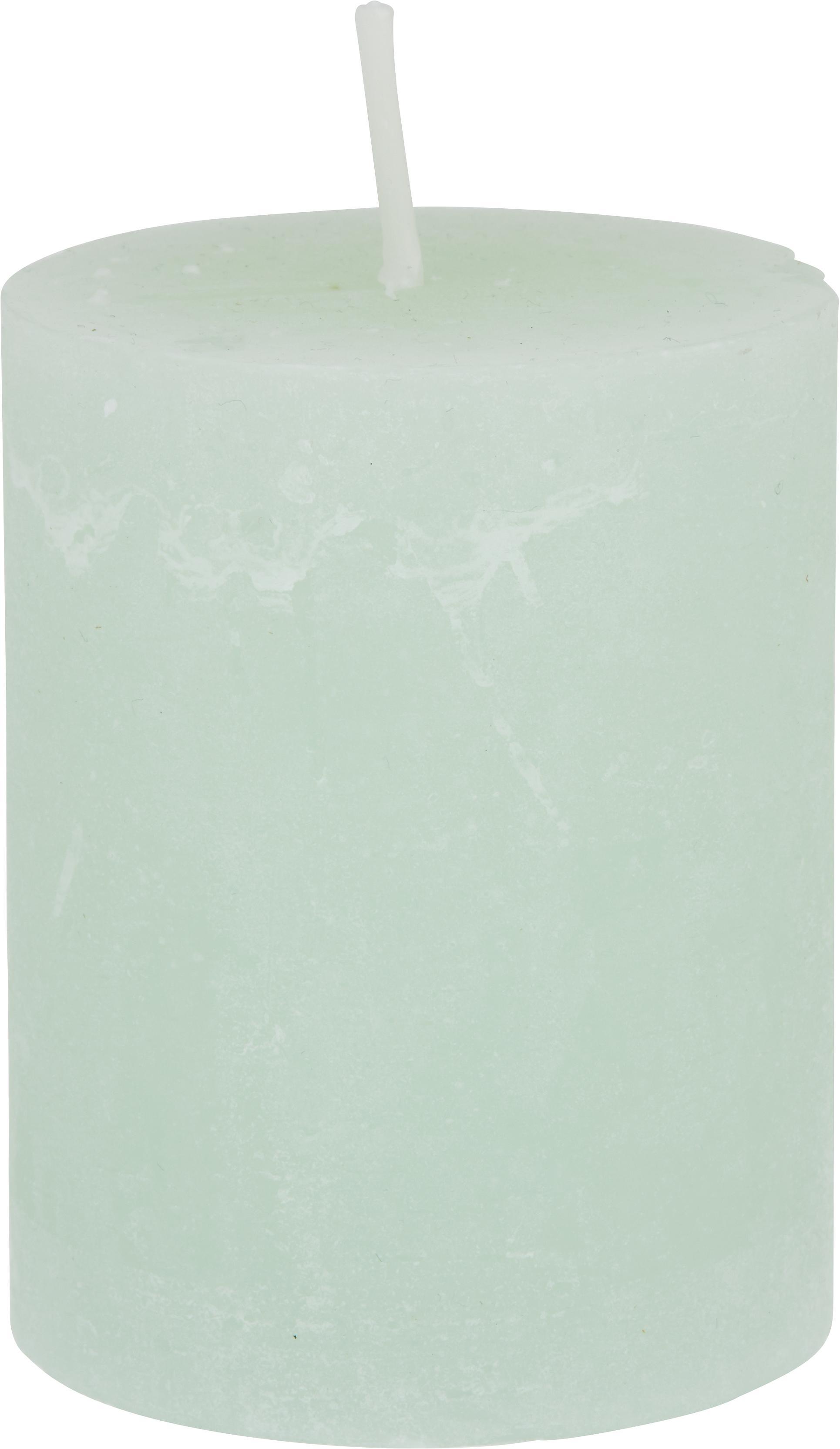 Stumpenkerze Lia Hellgrün - Hellgrün, MODERN (6,8/9cm) - Mömax modern living