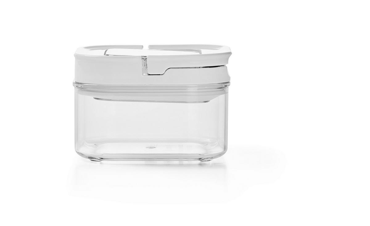 ZESTAW POJEMNIKÓW KUCHENNYCH SL080522A+SL080523A - biały/przejrzysty, Basics, tworzywo sztuczne - Homeware Profession.