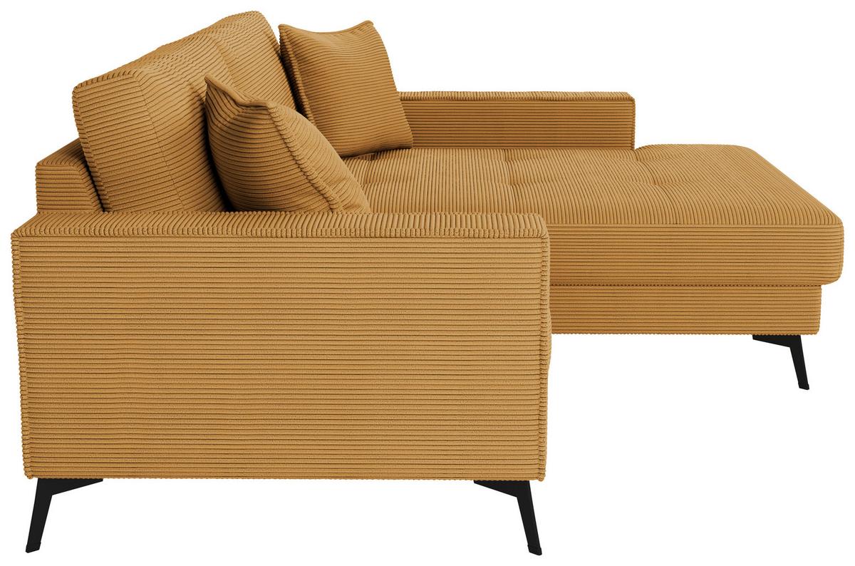 Coltar TED - galben muștar, Trend, textil (228/174cm) - Modern Living