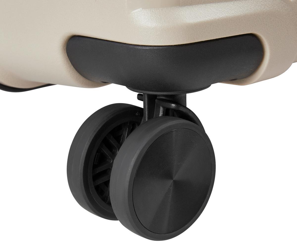 Reisekofferset Capri Grau - Grau, KONVENTIONELL, Kunststoff/Textil - Mömax