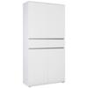 MULTISKÅP BIANCO -EXKLUSIV- - vit, Modern, trämaterial (100/200/37cm) - Mömax