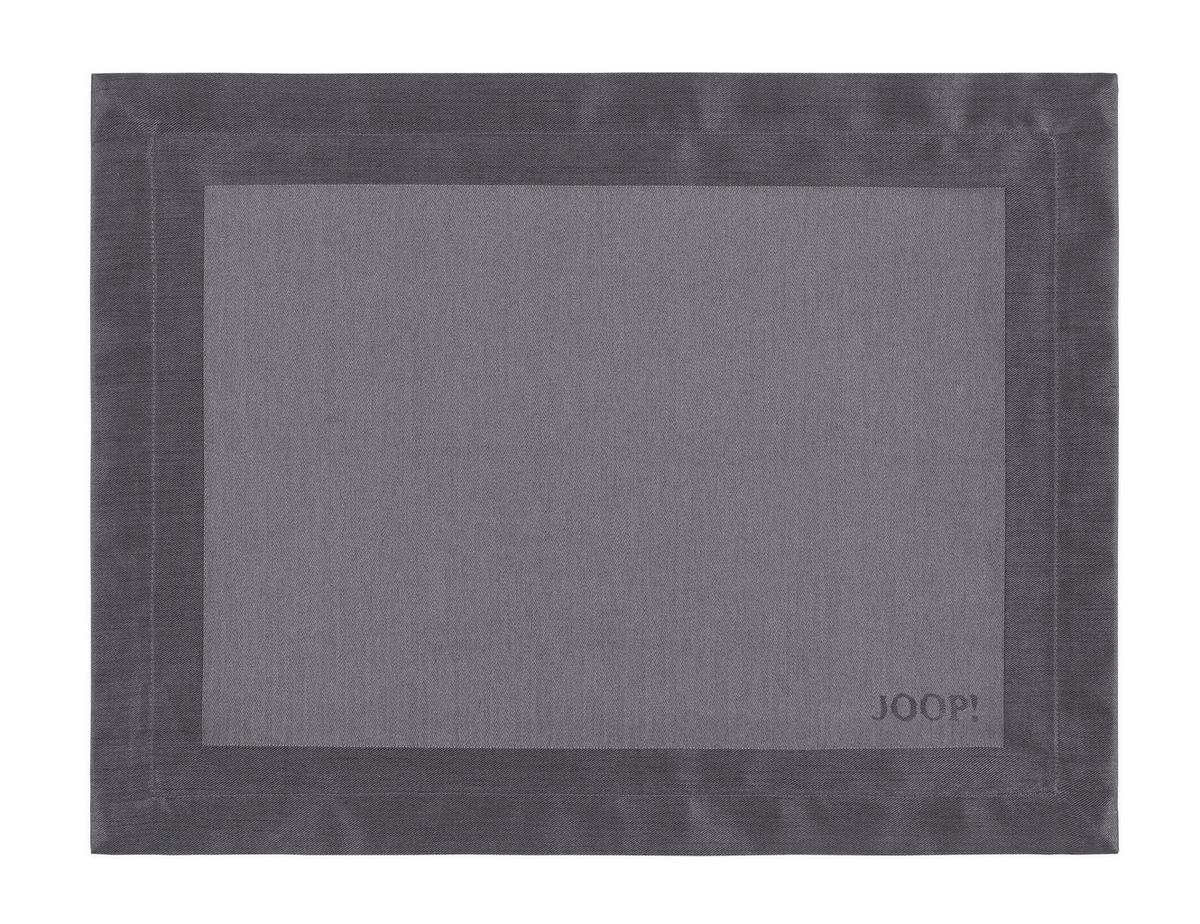 MATA STOŁOWA JOOP! SIGNATURE - kolor grafitowy, Design, tkanina (36/48cm) - Joop!