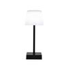 LAMPE DE TABLE À BATTERIE EMO - noir/blanc, MODERN, métal/matière synthétique (10,5/25cm) - Mömax