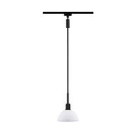 Schienensystem-Hängeleuchte Pendulum Sarrasani max. 20Watt - Opal, Design, Glas/Metall (14/140cm) - Paulmann