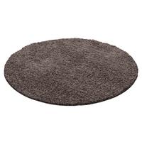 Preproga Z Visokim Florom Life, Rjavosiva, 80cm - rjavosiva, Konvencionalno, tekstil (80cm) - Novel