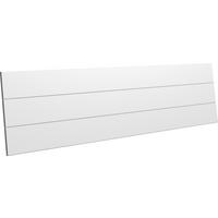 Vzglavje Easy, Bela, Za Posteljo Š. 90 Cm - Moderno (98/50/5cm) - Mömax