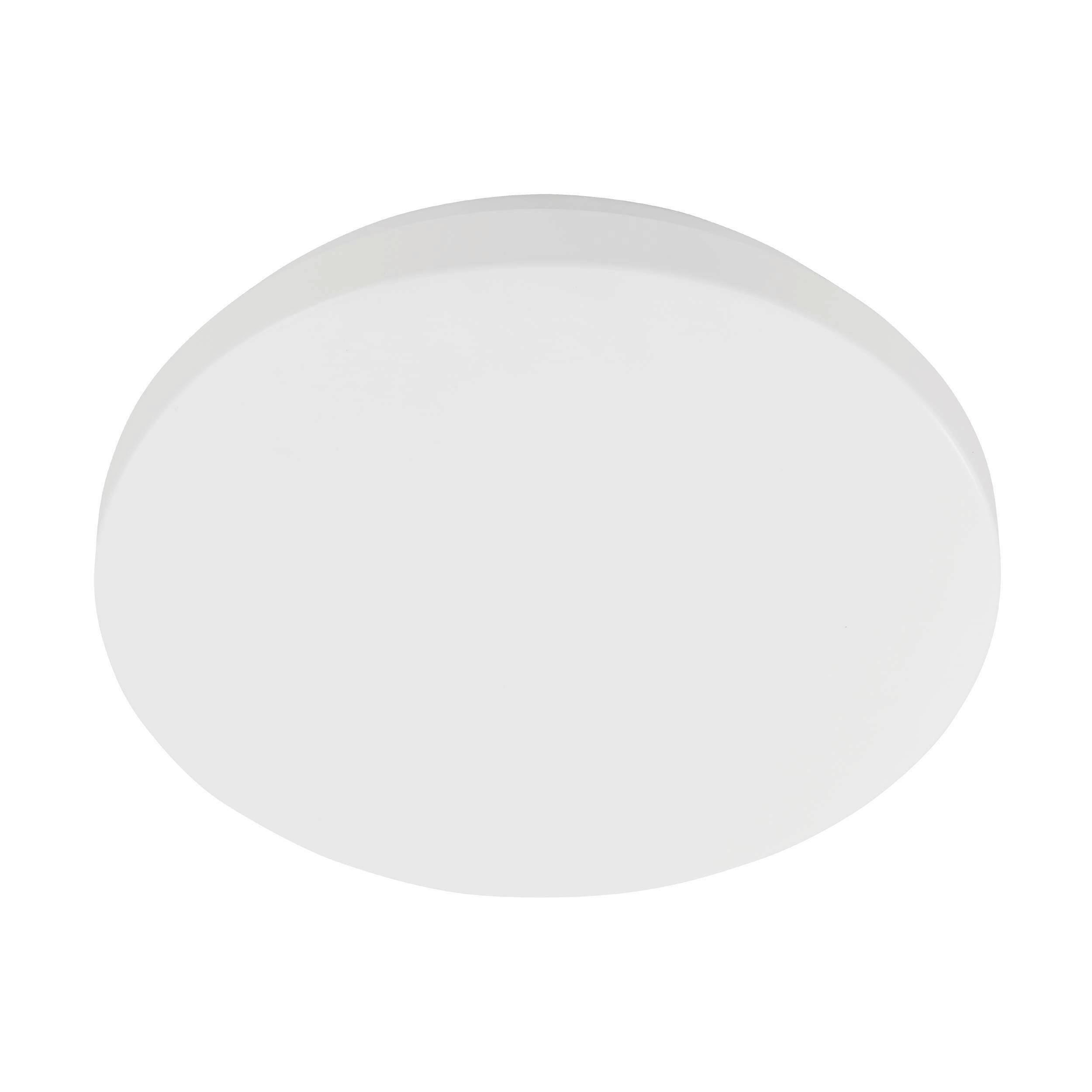 Deckenleuchte 75501 Pogliola Weiss - Weiss, Basics, Kunststoff/Metall (26/5,5cm) - Eglo
