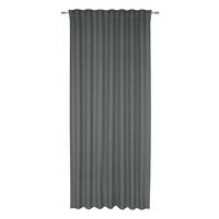 ZASŁONA GOTOWA ADELA - antracytowy, Romantik / Landhaus, tworzywo sztuczne (140/245cm) - Bessagi Home