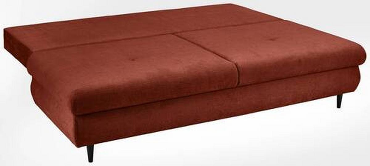 CANAPEA EXTENSIBILĂ VIRGO - teracotă, Konventionell, textil (212/97/105cm) - Modern Living