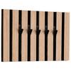 NYCKELBRÄDA GRACE -SB- - svart, Modern, trämaterial/textil (31/20/2cm) - Mömax