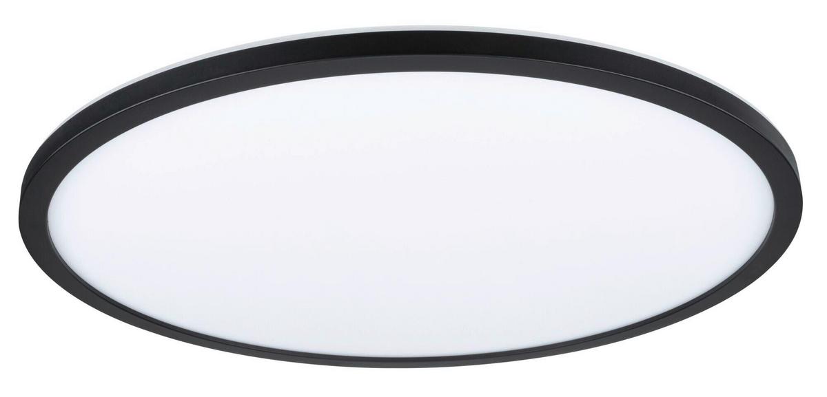 LED-Paneel Atria Shine in Schwarz max. 22 Watt - Schwarz, Basics, Kunststoff (42/2,8cm) - Paulmann