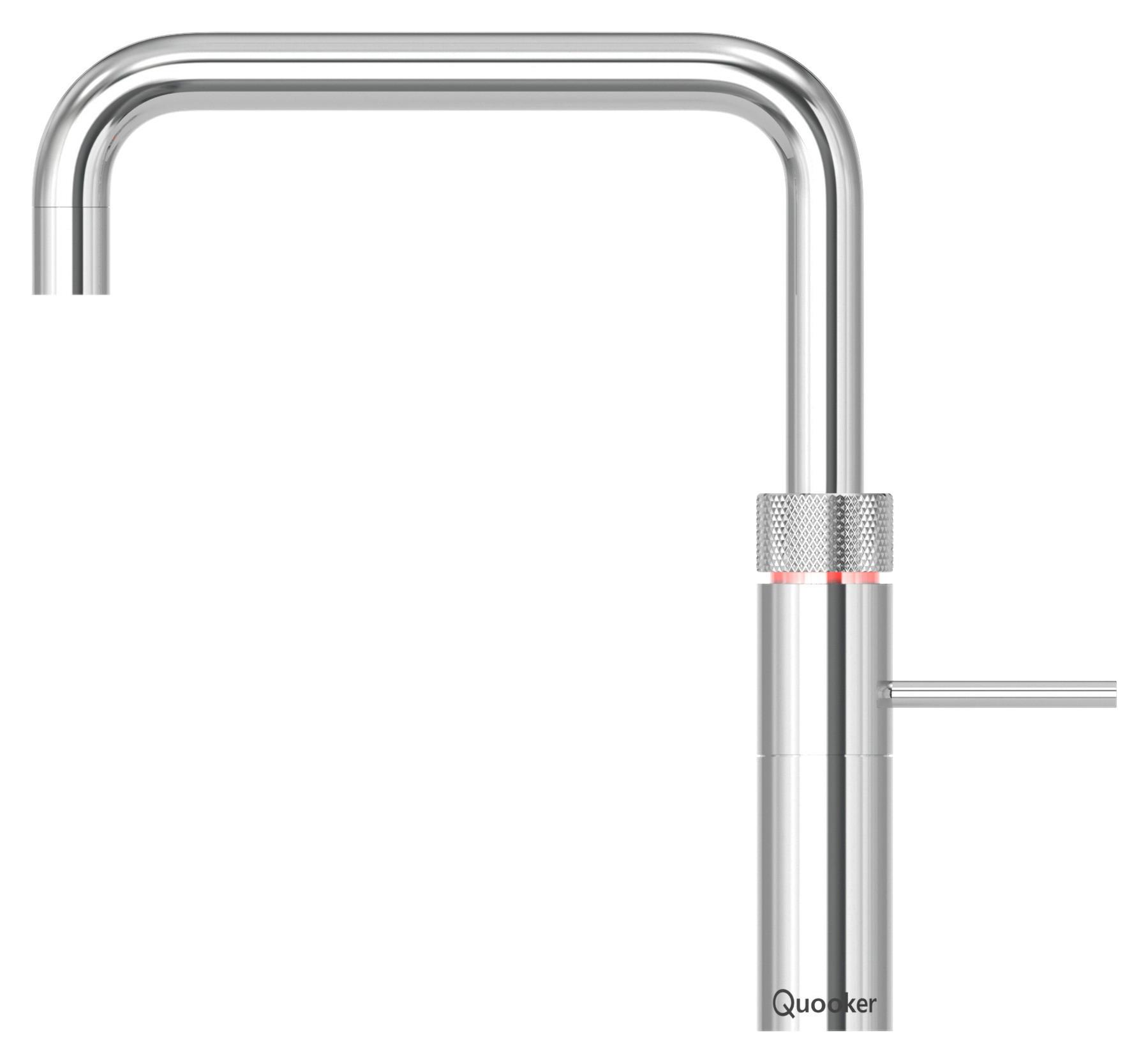 Küchenarmatur FNSCHR - Chromfarben, MODERN, Metall (29,1cm) - Quooker