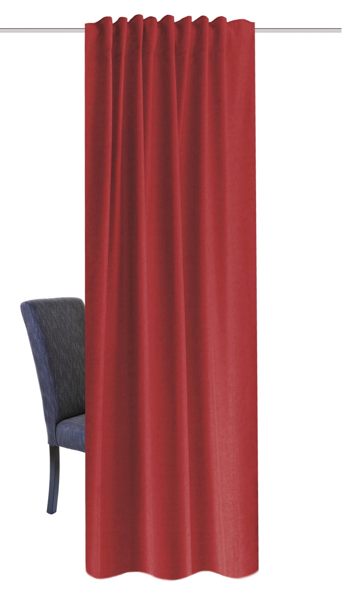 Wärmeschutzvorhang Eskimo Bordeaux ca. 135x245cm - Bordeaux, Basics, Textil (135/245cm) - Schmidt W. Gmbh