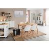 VÄGGHYLLPLAN SET TRITTICO -SB- - ekfärgad, Modern, trämaterial (45-40-35/27-22-17/16cm) - Mömax