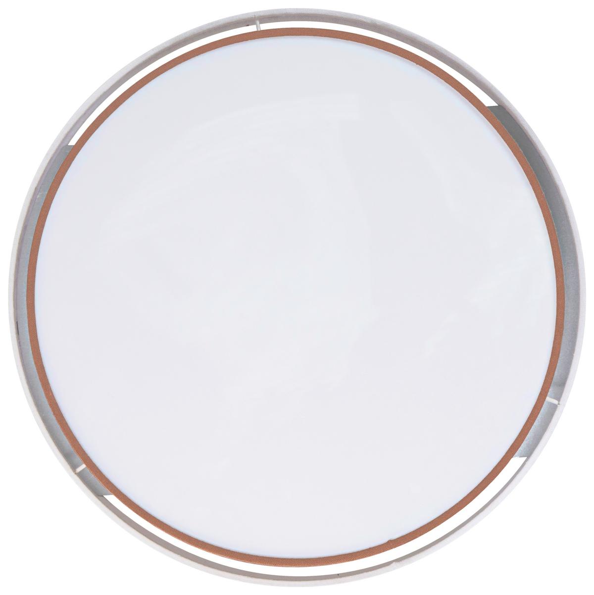 LAMPA SUFITOWA NOEMI - kremowy/terakota, Modern, tworzywo sztuczne/metal (45/13cm) - Novel