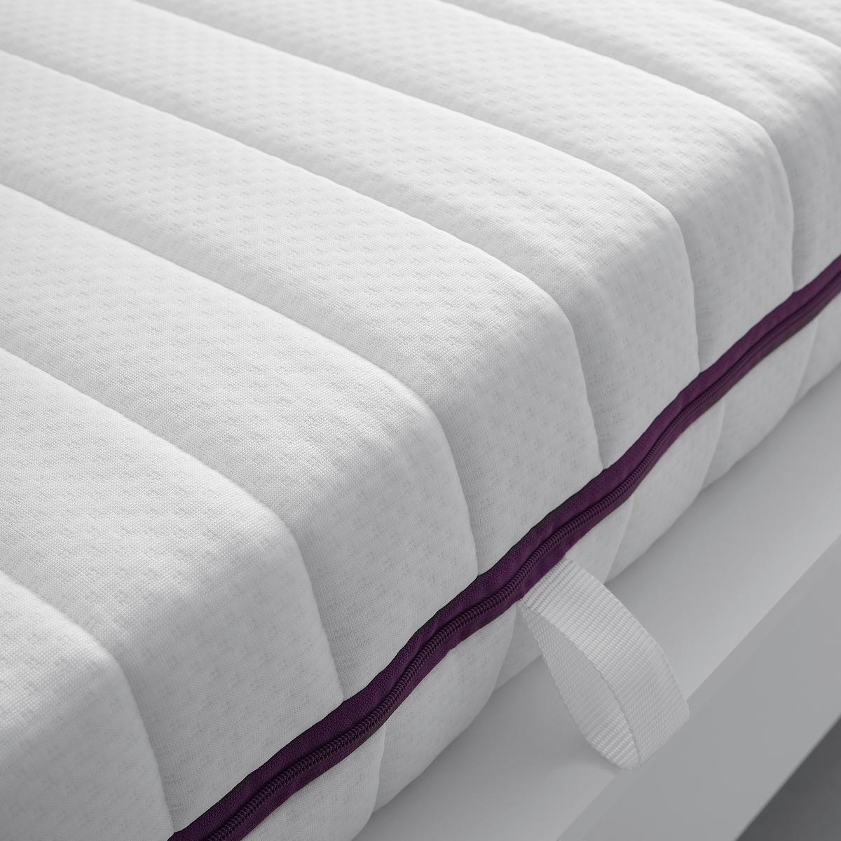 Komfortschaummatratze Jubi ca. 90x200cm - Weiss, Textil (90/200cm) - Nadana