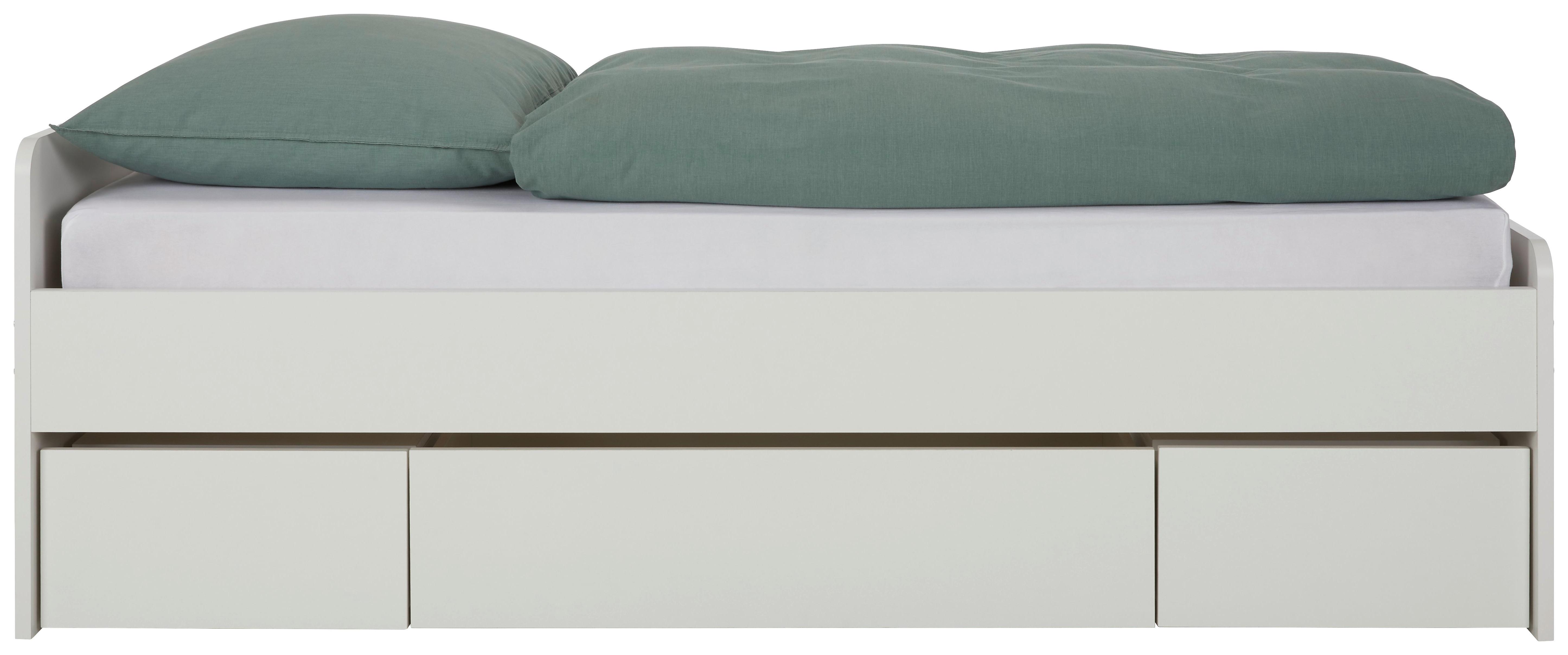 SÄNG DIRK II -BASED- - vit, Klassisk (90/200cm) - Based