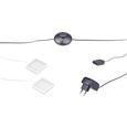 LED-Dekoleuchte Ducato inkl. 2 Leuchtmittel - Weiß, MODERN, Kunststoff/Metall (19/16/13cm) - Premium Living LED-Dekoleuchte Ducato inkl. 2 Leuchtmittel - Weiß, MODERN, Kunststoff/Metall (19/16/13cm) - Premium Living