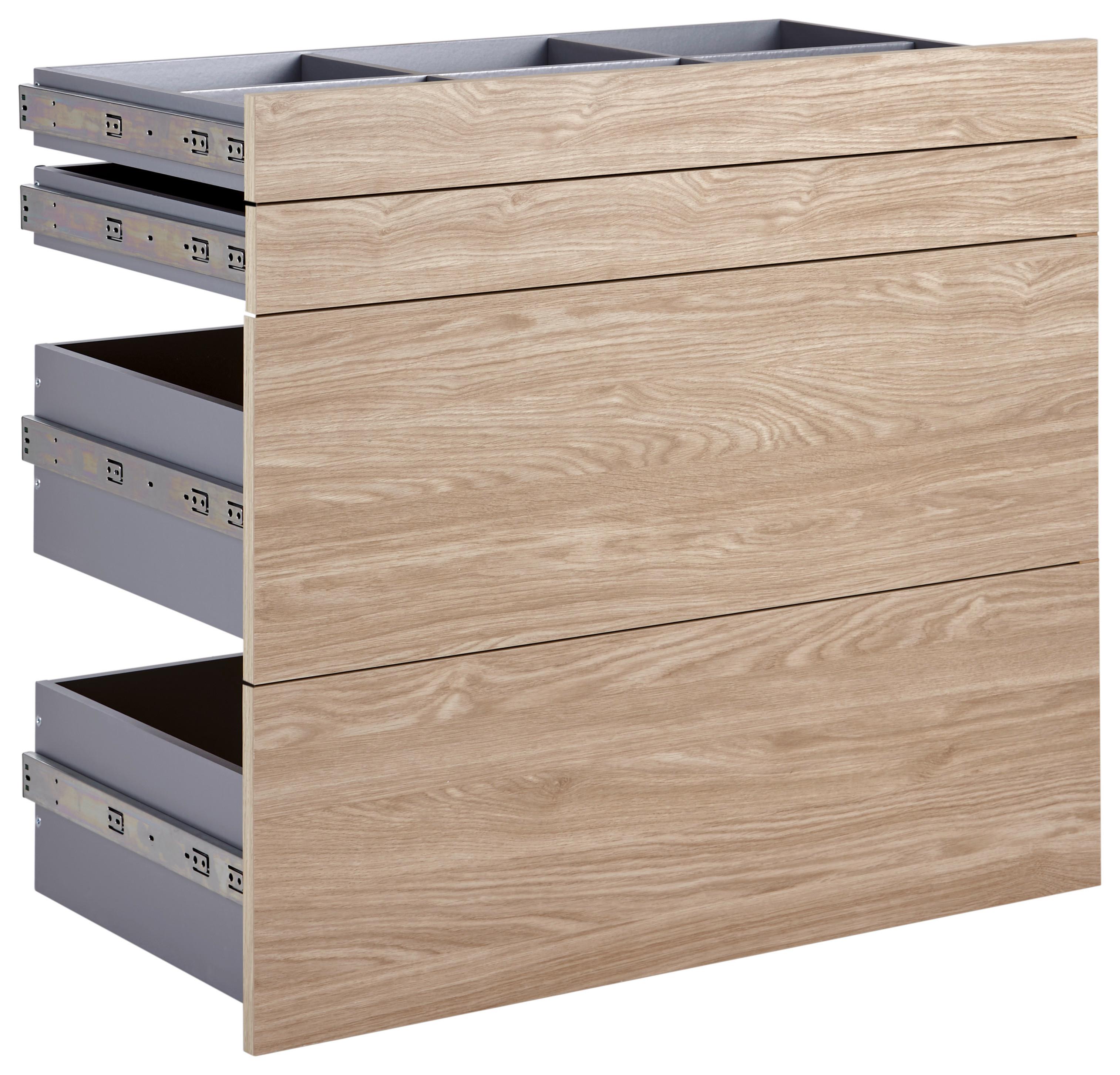 LÅDSET UNIT -BASED- - Modern, trämaterial (91/83/47cm) - Based