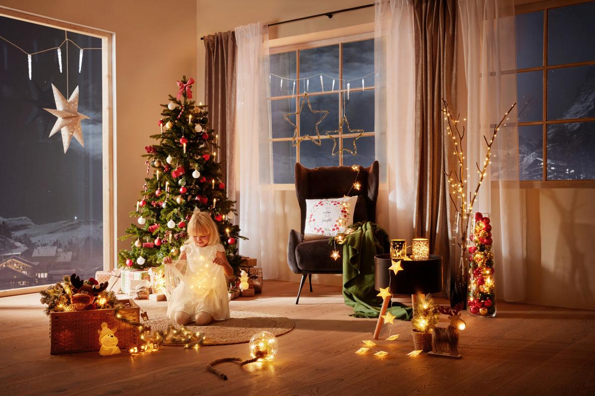 Weihnachtsbaum Brampton Grün - Basics, Kunststoff (127/185cm)