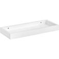 Wandboard Weiß - Weiß, Holzwerkstoff (40/4/16,9cm) - Mömax modern living Wandboard Weiß - Weiß, Holzwerkstoff (40/4/16,9cm) - Mömax modern living