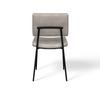 STOL ELIA - beige/svart, Modern, metall/trä (56/85/47cm) - Bessagi Home