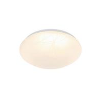 Plafonieră cu LED Alabast - alb/culoare alabastru, Design, plastic/metal (29/8,8cm) - Mömax