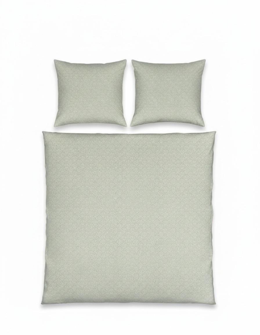 Bettwäsche Shell XXL Graugrün ca. 200x200cm - Graugrün, Textil (200/200cm) - Mömax