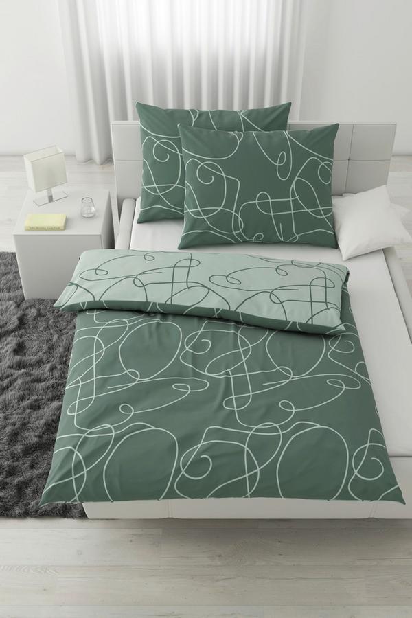 Bettwäsche in Grün online bestellen