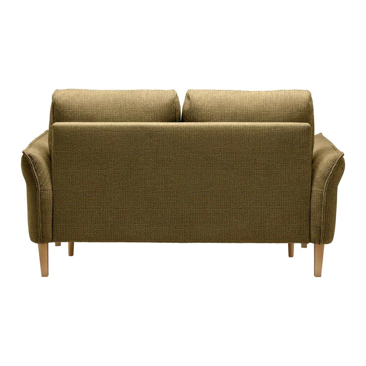 CANAPEA CU 2 LOCURI CUSTOM - crem/măsliniu, Modern, textil (150/85/92cm) - Mömax