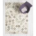 Lederteppich Raffiah 140x200 cm - Grau, Leder (140/200cm) - premium living