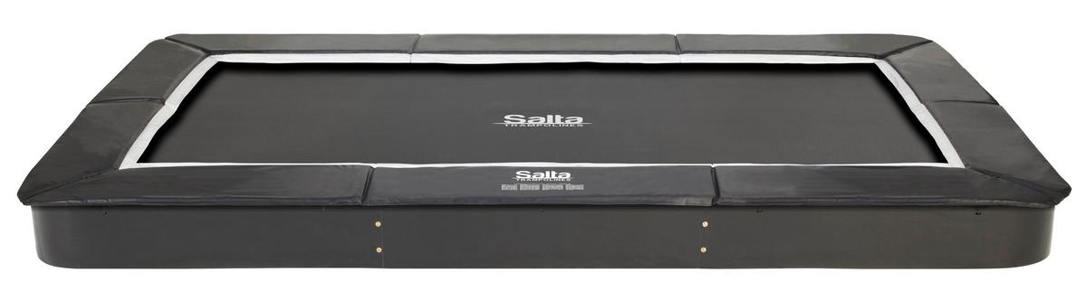Bodentrampolin Salta Baseground ca. 214x305cm - Schwarz, KONVENTIONELL, Metall (214/305cm) - Salta
