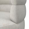 CHAISE ACCOUDOIRS JULINA - crème, MODERN, textile/bois (71/74/72cm) - Bessagi Home