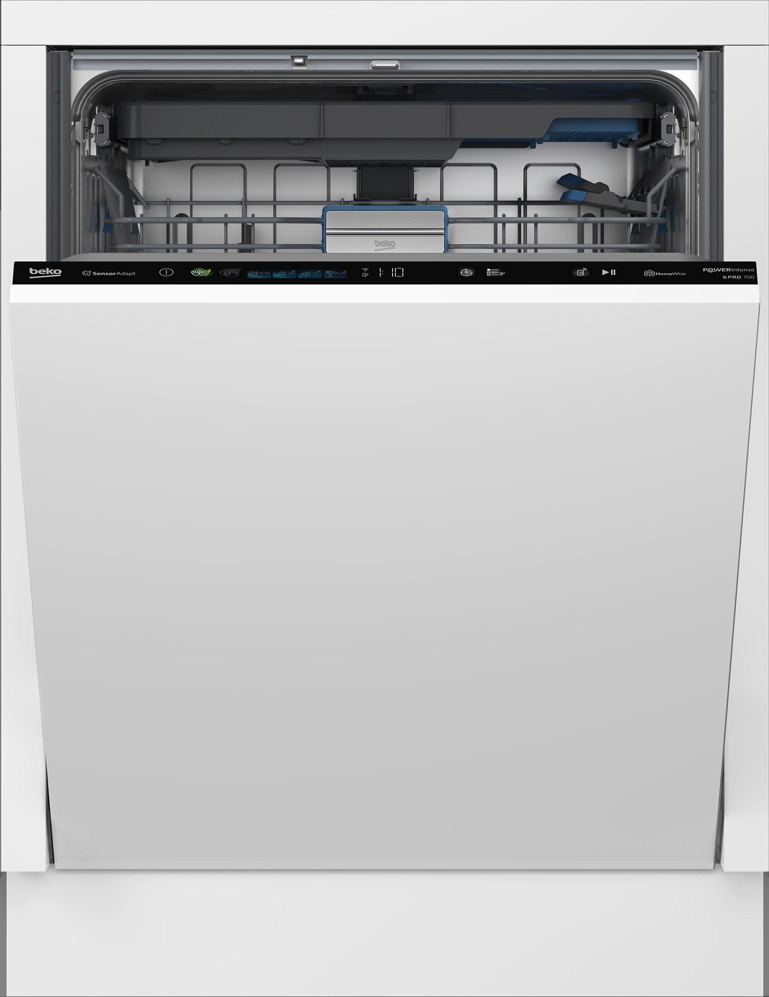 Geschirrspüler BDIN4S560WP Weiß - Weiß, MODERN, Metall (59,8/81,8/55cm) - Beko