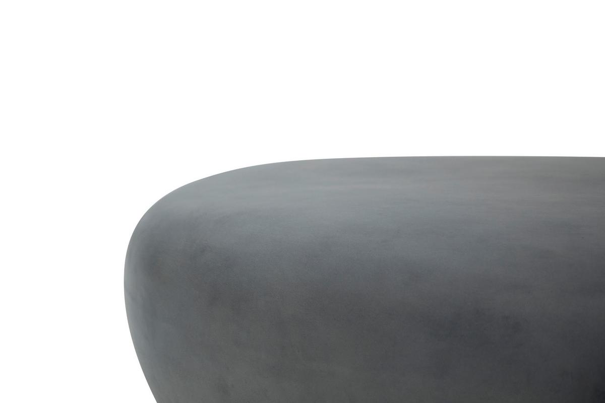 Loungetisch Hawaii Grau - Grau, MODERN, Stein (121,3/91,4/35,6cm) - Gardenson