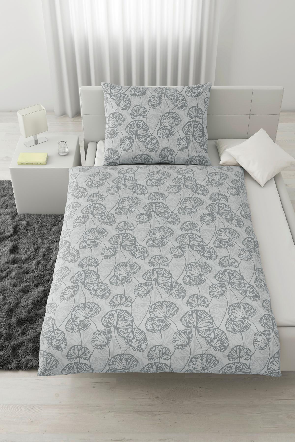Lenjerie de pat Ethens, cca. 140x200/50x70 cm - verde, textil (140/200cm) - Modern Living