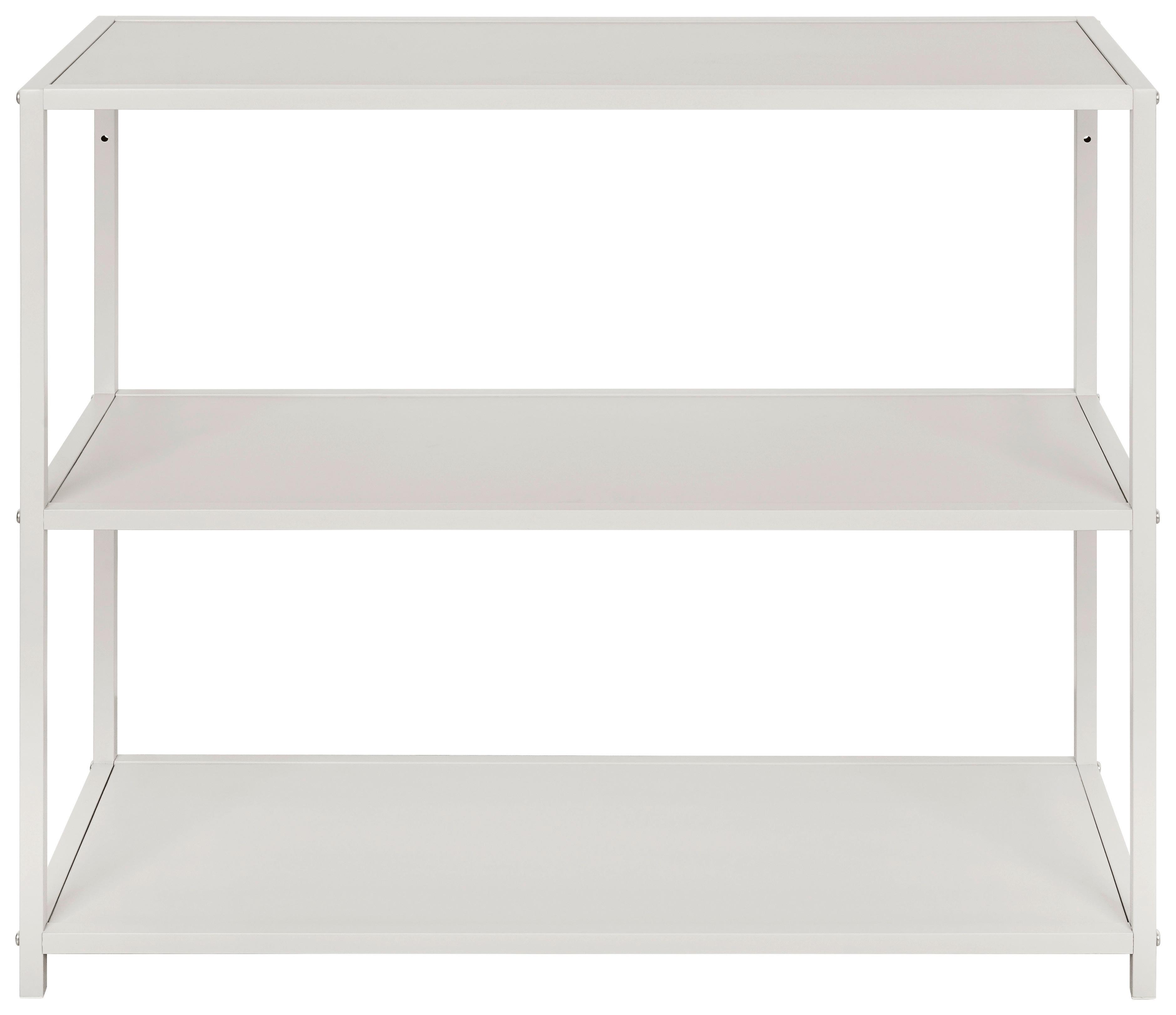 Polica Bastian - kašmir, Moderno, drvni materijal/metal (77/68/30cm) - Based