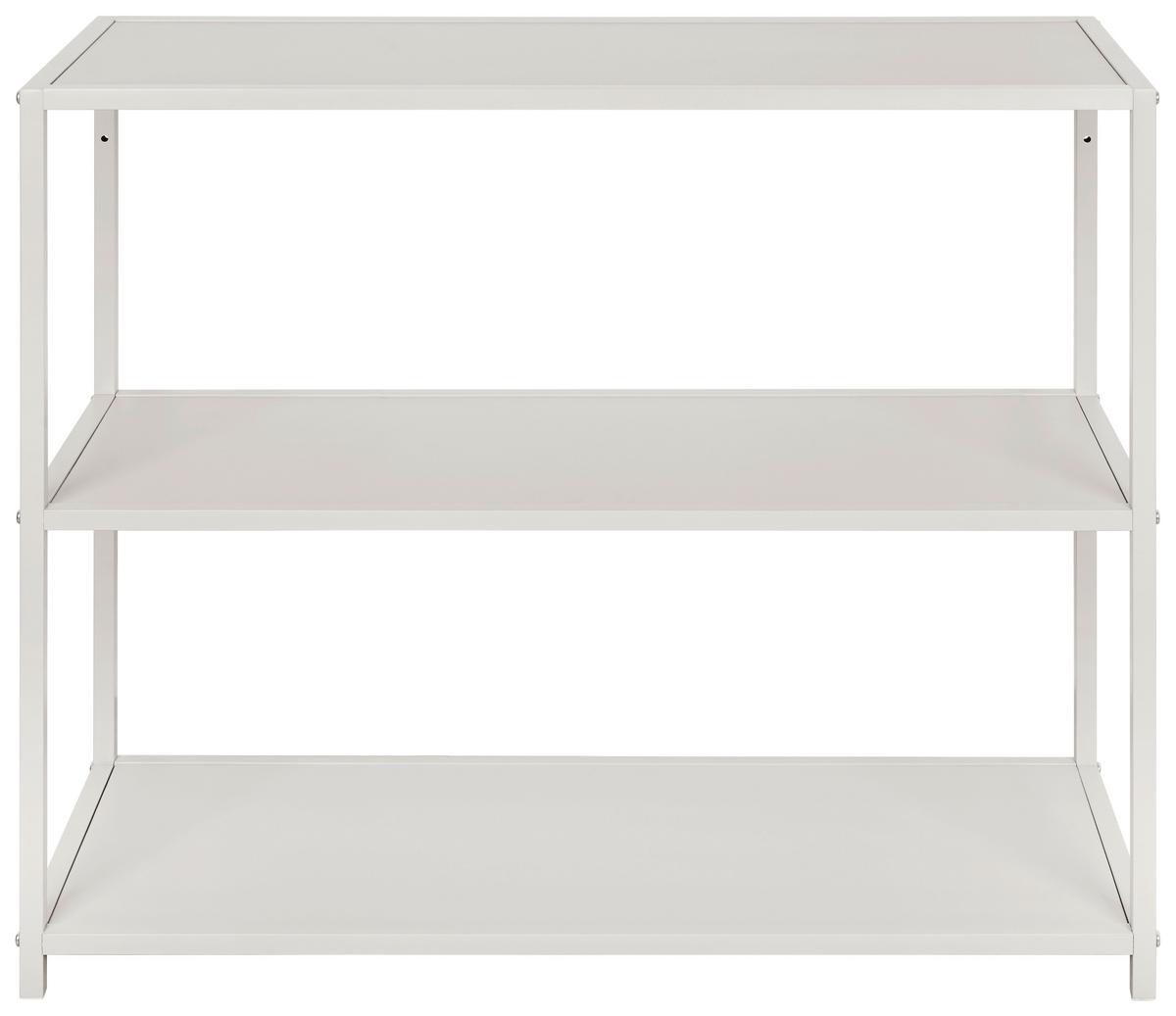 Polica Bastian - kašmir, Moderno, drvni materijal/metal (77/68/30cm) - Based