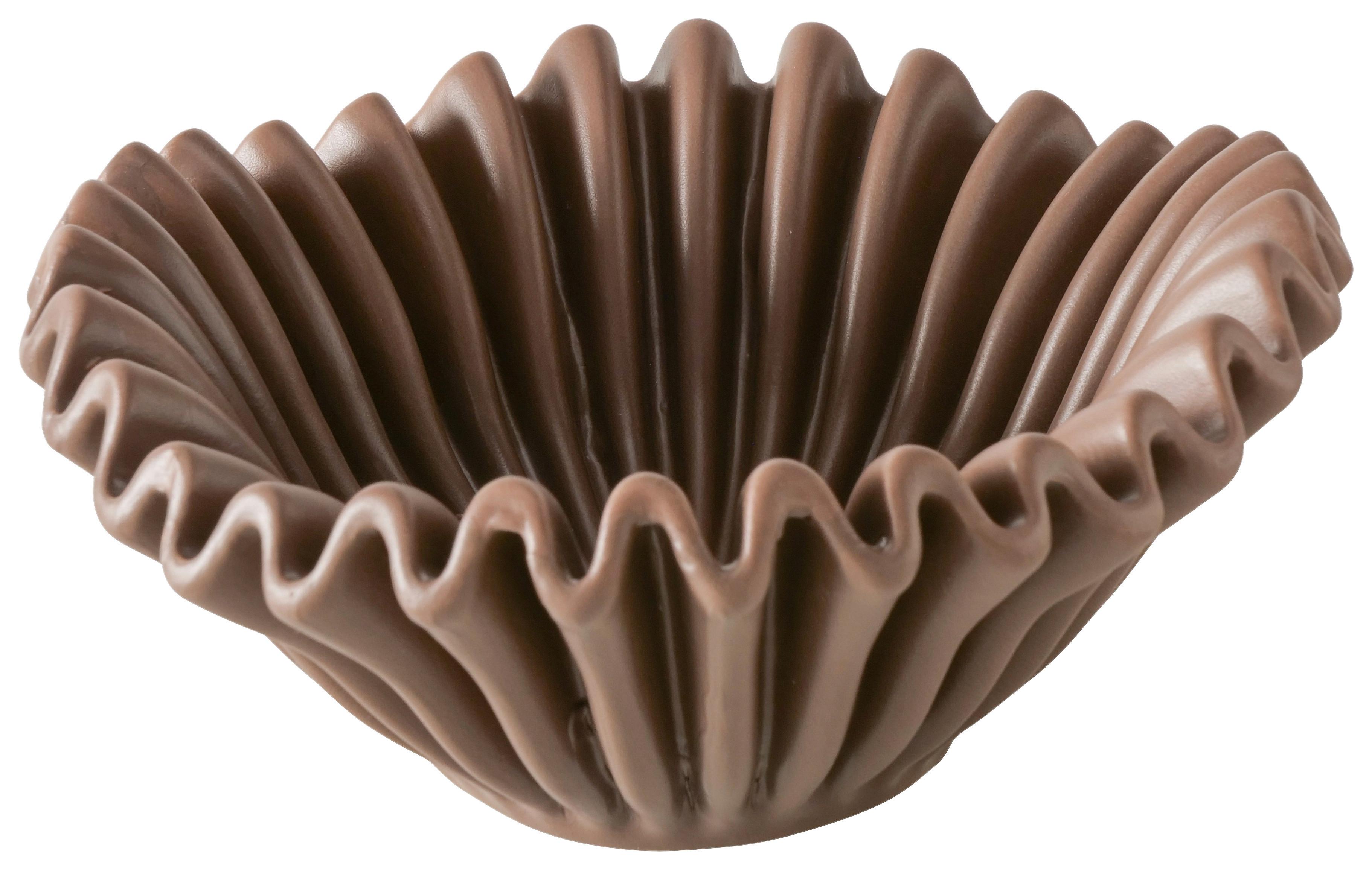 Dekoschale Orelia II Dunkelbraun - Dunkelbraun, Design, Keramik (19/8cm) - Mömax