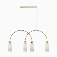 Pendelleuchte Mod302pl-04w - Goldfarben, Design, Metall (110/360/10cm) - MAYTONI
