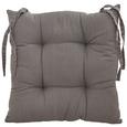 Sitzkissen Steven Grau ca. 40x40 cm - Grau, Textil (40/40cm) - Mömax modern living Sitzkissen Steven Grau ca. 40x40 cm - Grau, Textil (40/40cm) - Mömax modern living