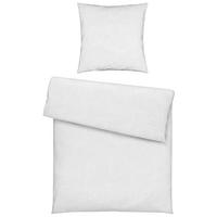 Bettwäsche Corinne Weiß ca. 135x200cm - Weiß, ROMANTIK / LANDHAUS, Textil (135/200cm) - Mömax
