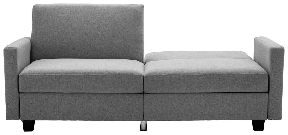 Zofa S Posteljno Funkcijo Kipu, Siva - siva/črna, Basics, umetna masa/tekstil (192/76/85cm) - P & B