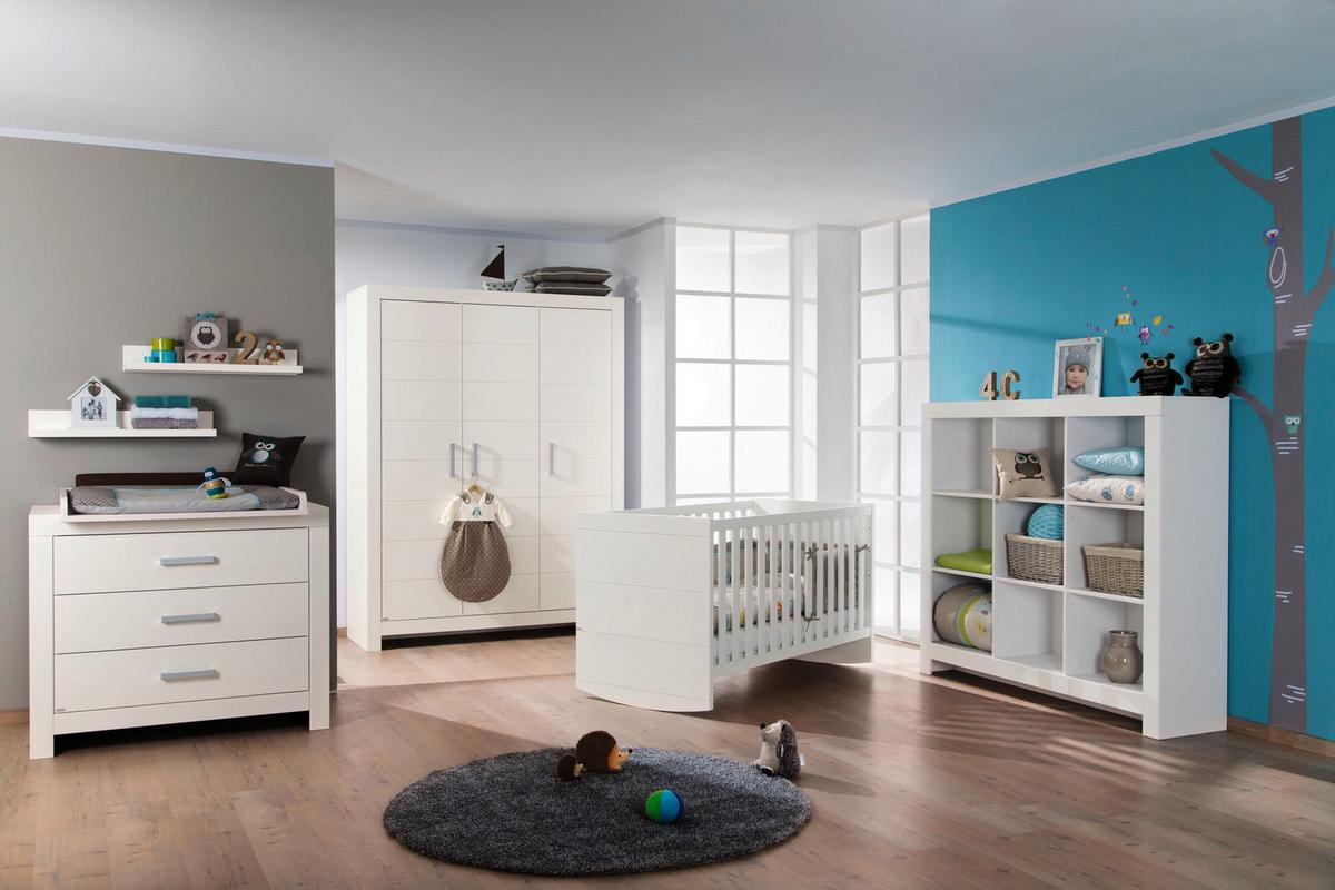 FUNKCJA KOŁYSKI - ZESTAW 2310011 FIONA -PV- - biały, Trend, materiał drewnopochodny (75,8/3,2/8cm) - Paidi